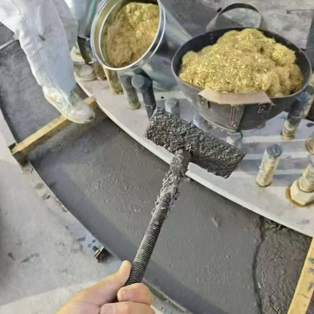 松潘C120钢纤维高强无收灌浆料 轧机压缩机汽轮机发电机锻压设备底座灌浆材料